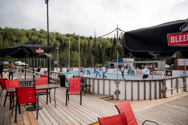 Complexe Sportif du Nord — terrasse, contenu marketing pour Instagram et Facebook