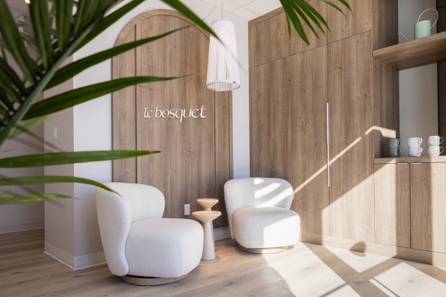Le Bosquet, aménagement intérieur photographié par l’Agence Marketing Be Wise